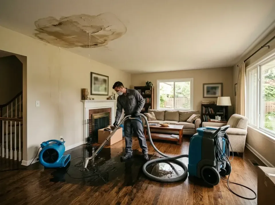 attic-pipe-burst-ceiling-drip-008 — frequently asked questions, Water Damage Restoration & Carpet Care in Mena, AR